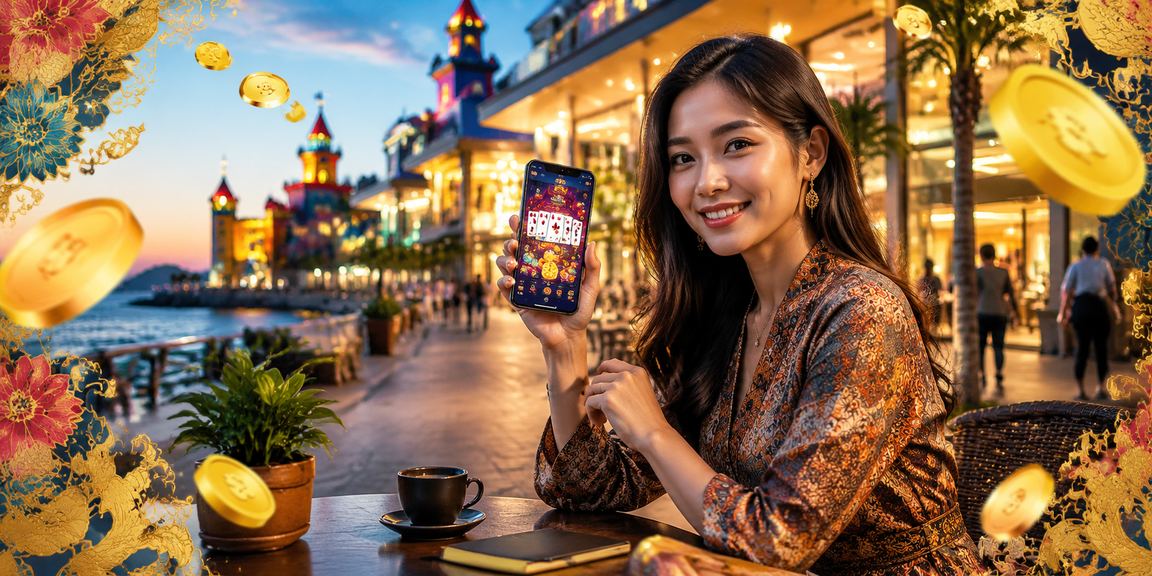 Permainan Rummy tradisional di 712 dengan tema batik Malaysia